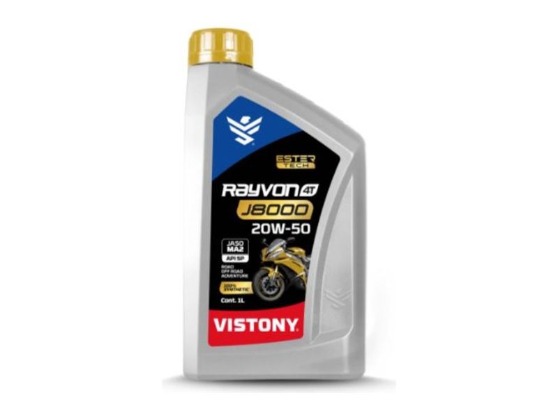 VISTONY RAYVON 4T J8000 20W-50 1L — repuesto de moto en Lima