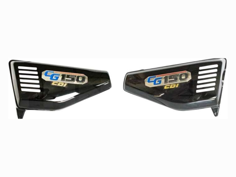 TAPA LATERAL CG150 NEGRA — repuesto de moto en Lima