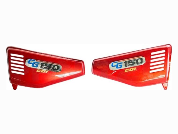 TAPA LATERAL CG150 ROJA — repuesto de moto en Lima